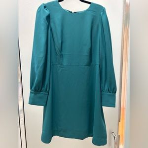 Tags On Never Before Worn JCrew Teal Dress Size 12